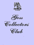 Goss collectors club logo